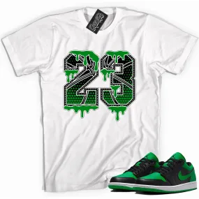 1 Low Lucky Green Shirt 23 Basketball