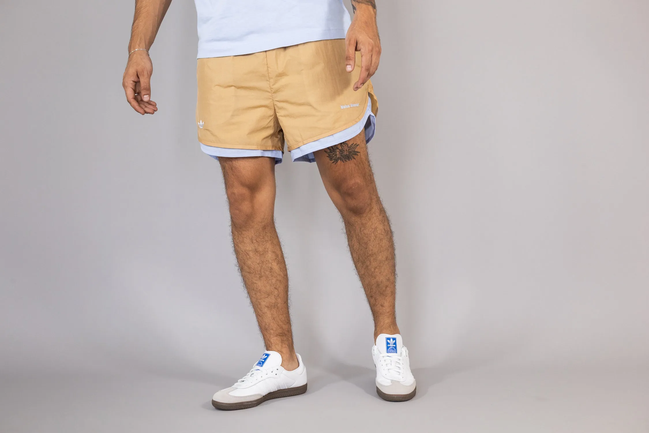 adidas Originals x Wales Bonner Nylon Layer Shorts