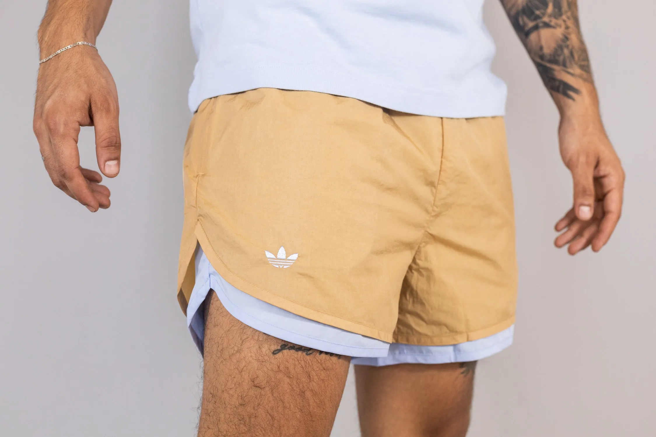 adidas Originals x Wales Bonner Nylon Layer Shorts