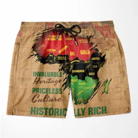 African Pride Of Invaluable Heritage Shorts