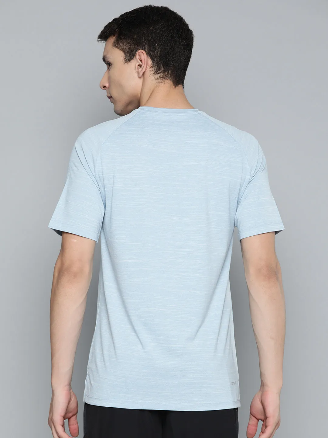 Alcis Men Blue Slim Fit T-shirt