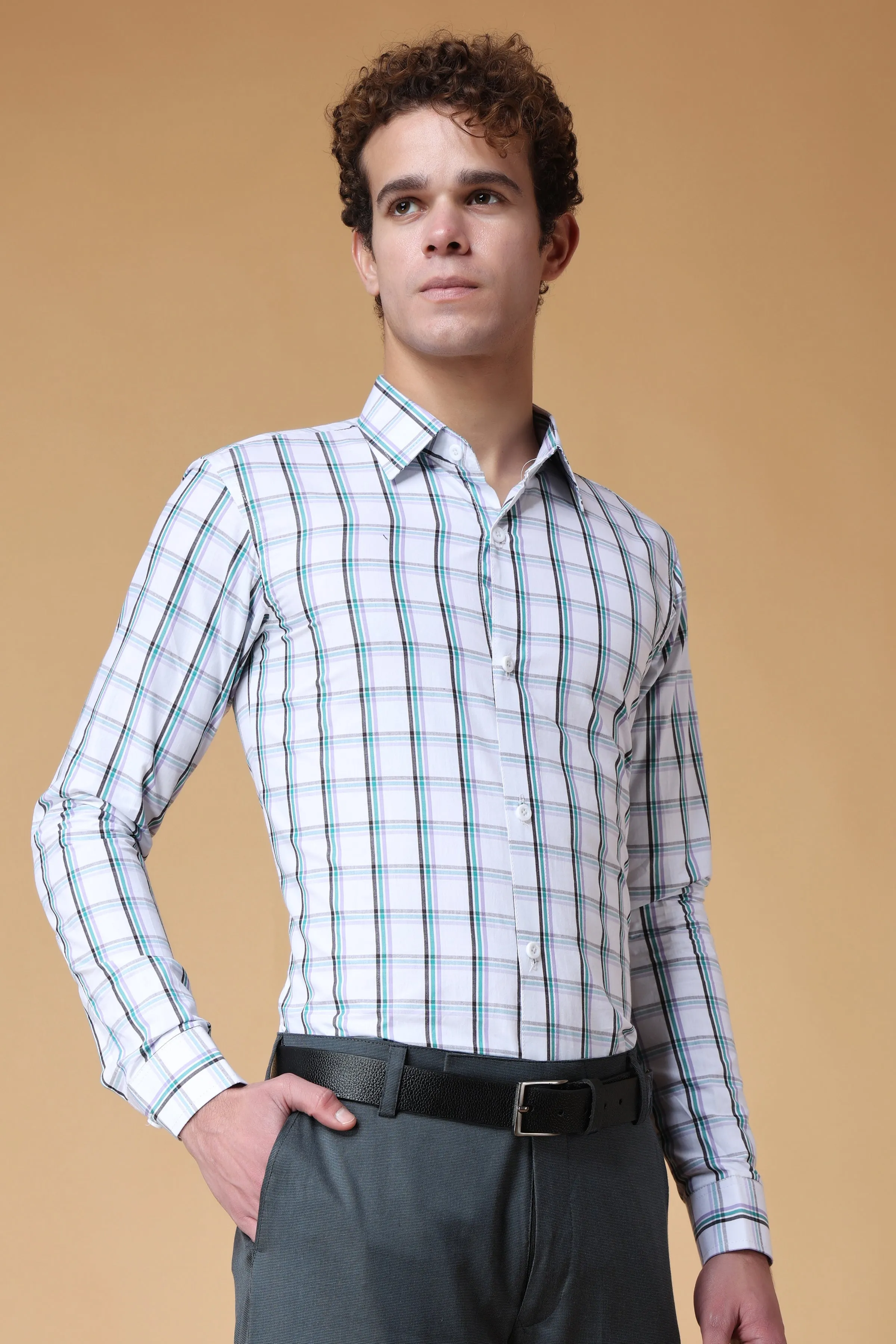 Alpine Checked Cotton Shirt