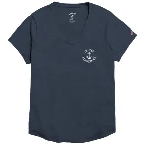 Navy Anchor Tri-Flex Voop T-Shirt - Breathable & Comfortable