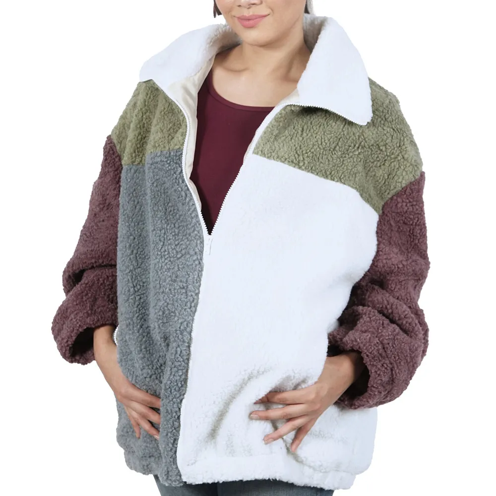 Arcadia Sherpa Oversized Jacket