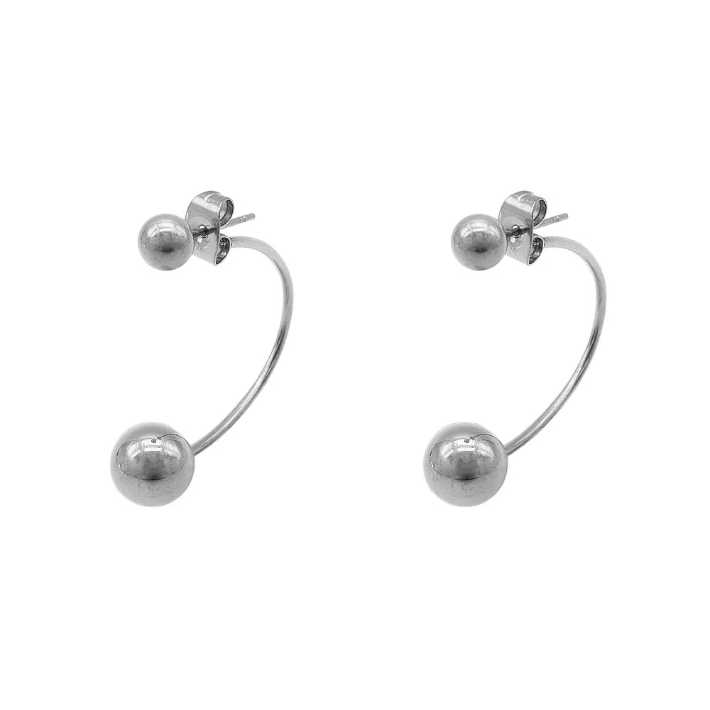 Ball Jacket Earrings