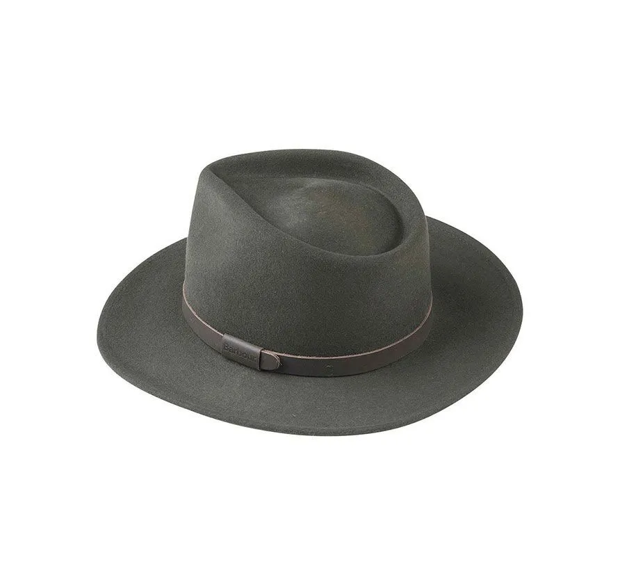 Barbour Crushable Bushman Felt Hat