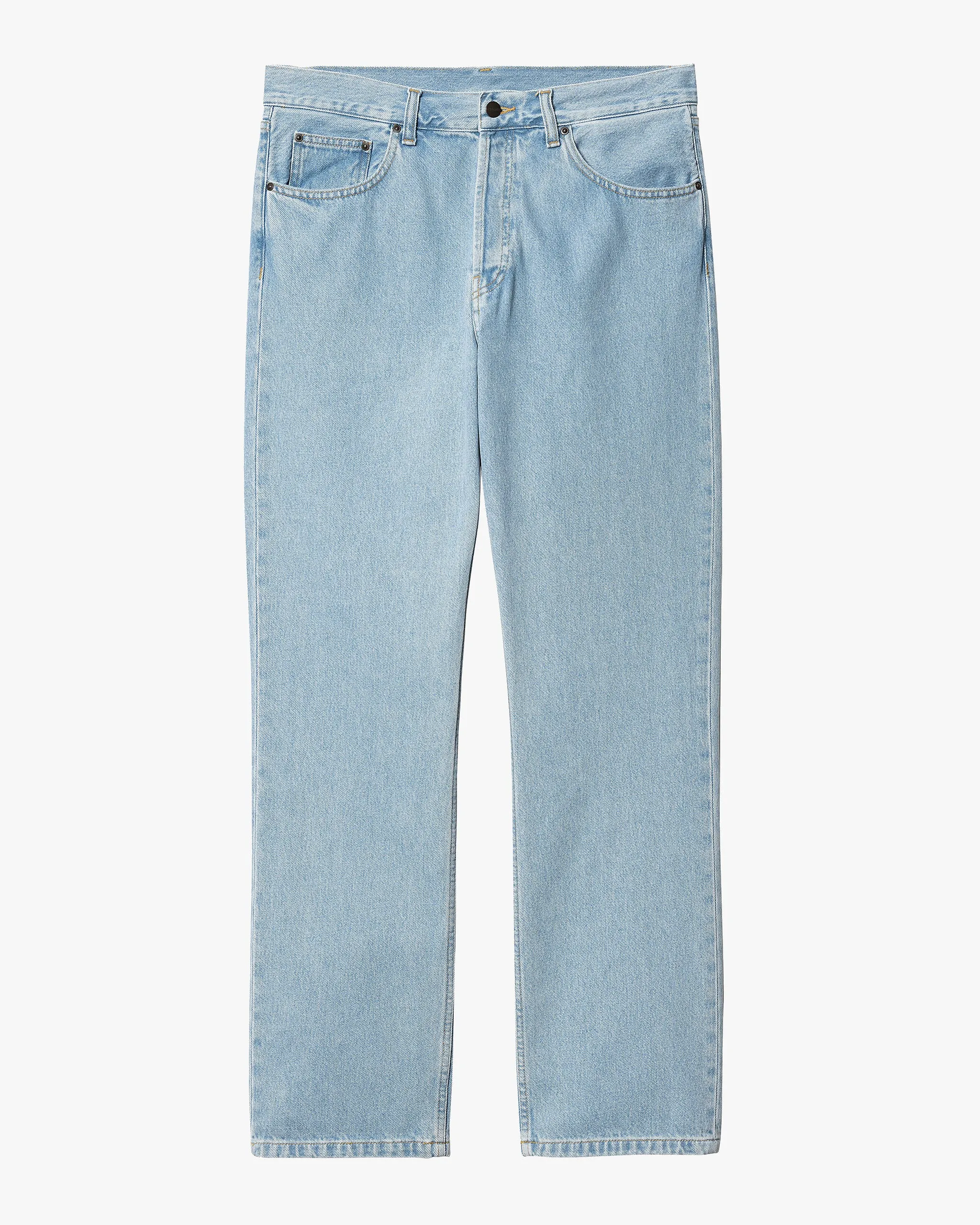 Carhartt WIP Nolan Pant Relaxed Straight Mens Jeans - Blue Bleached