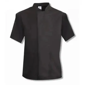 Chefs Jacket Short Sleeve Black, White