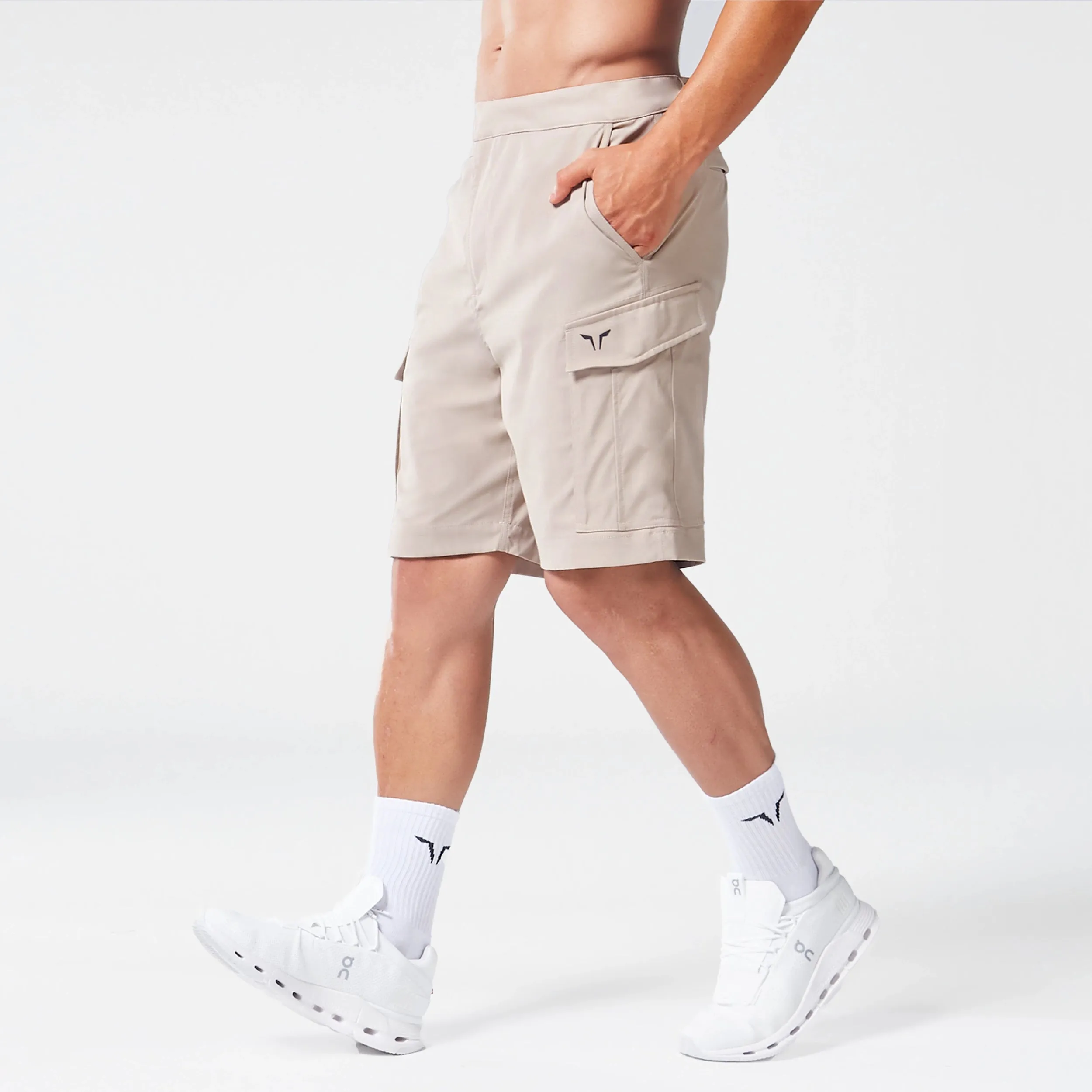 Code Utility Cargo Shorts - Cobblestone