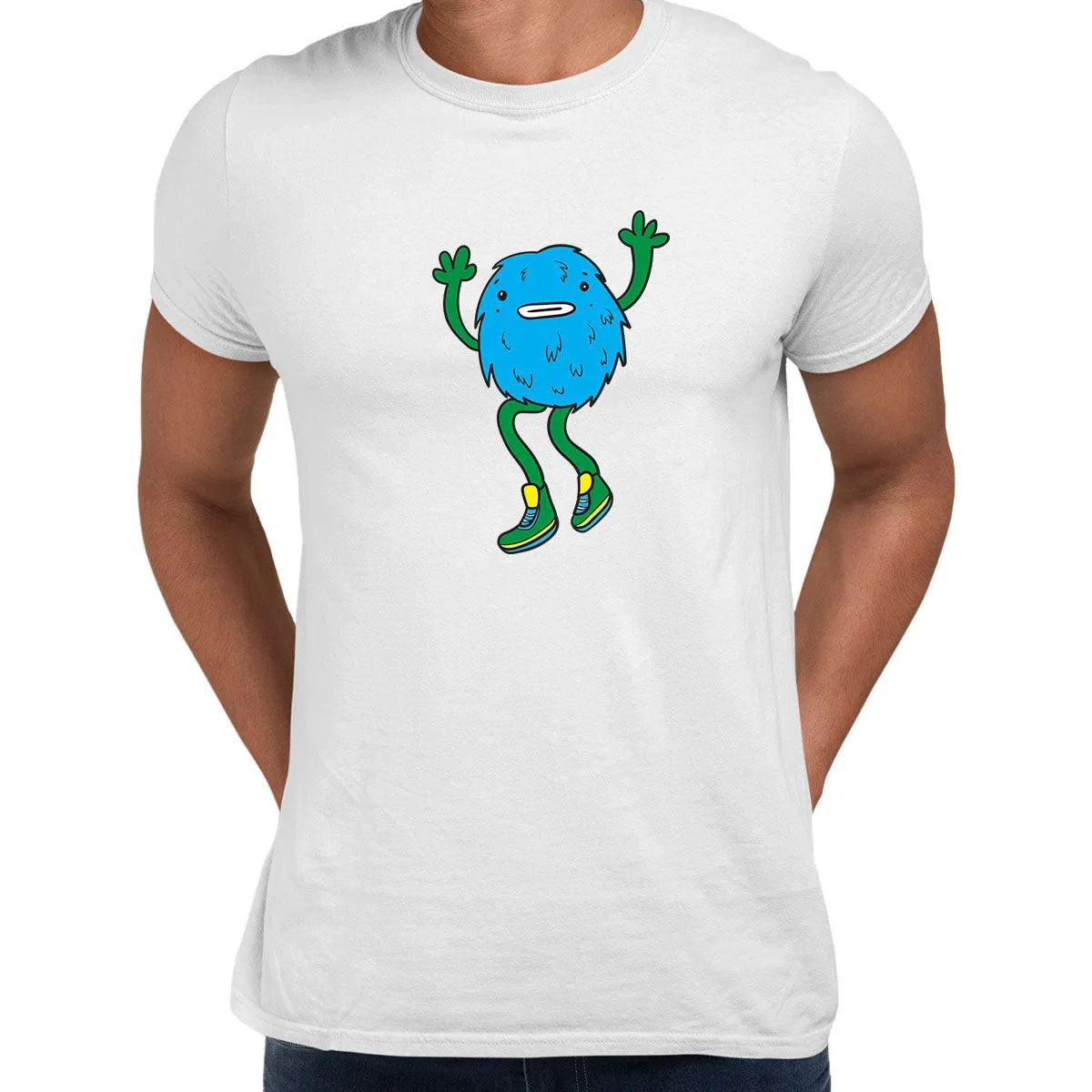 Cookie Fluffy Inspired Monster Funny Gift Drawing Men Printed Unisex T-Shirt