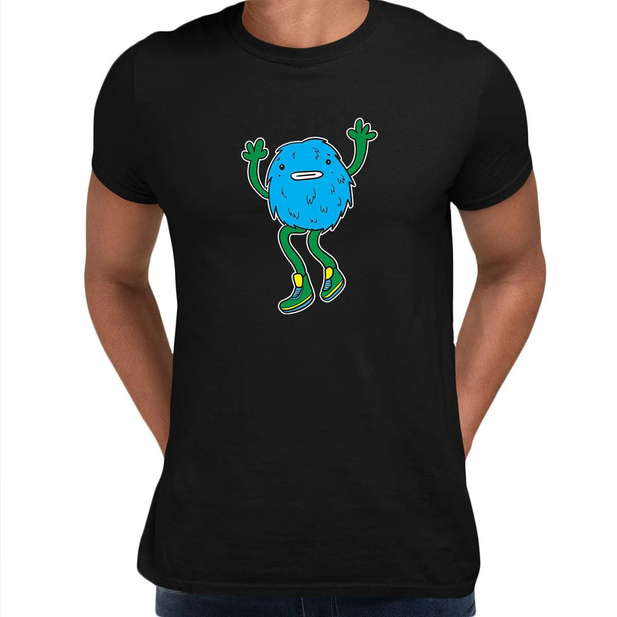 Cookie Fluffy Inspired Monster Funny Gift Drawing Men Printed Unisex T-Shirt