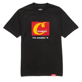 Cookies SF Men Smoking It SS T-Shirt (Black)