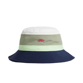 Denver Tech Stretch Stripe Bucket Hat Oil Green - SS24