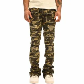 Doctrine Denim Savant Camo Super Stacked Jean (Camo) DB0001-STK