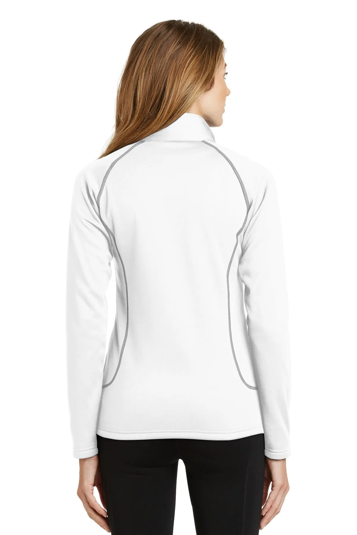 Eddie Bauer Ladies Smooth Fleece 1/2-Zip. EB237