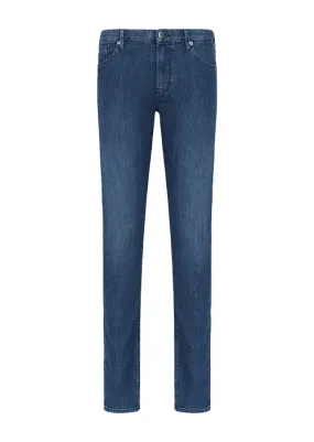 Emporio Armani Jeans J06 Slim Fit Denim Blue