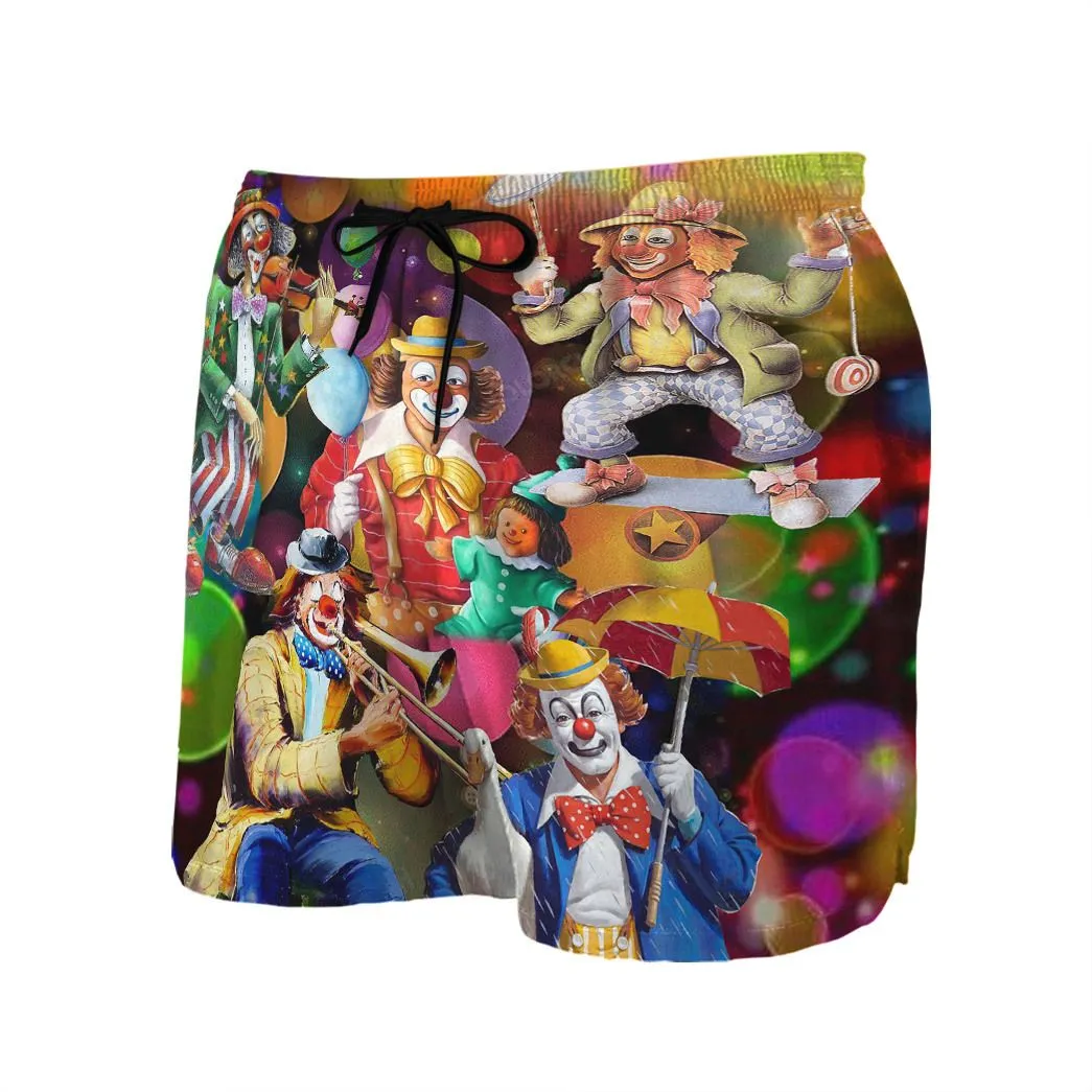 Gearhuman 3D Funny Clowns Shorts