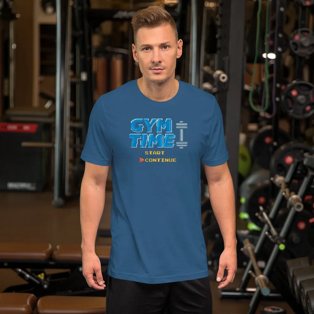 Gym Time - T-Shirt - 8-Bit