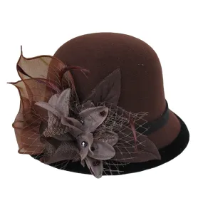 Hat Queen Orchya (Dark Coffee)