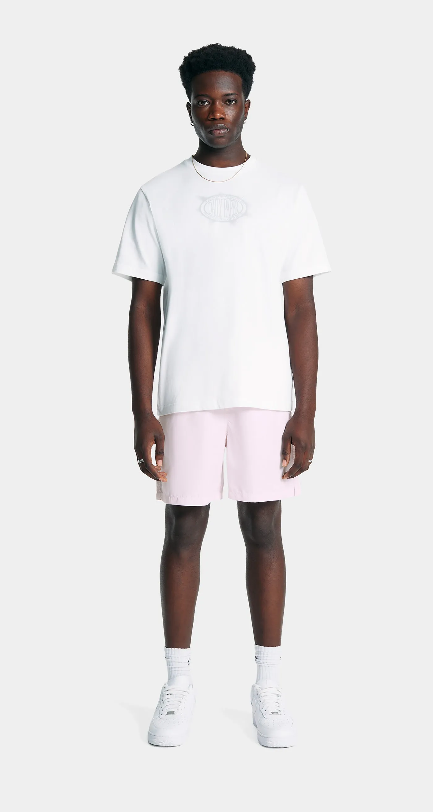 Ice Pink Logotype Swimshorts