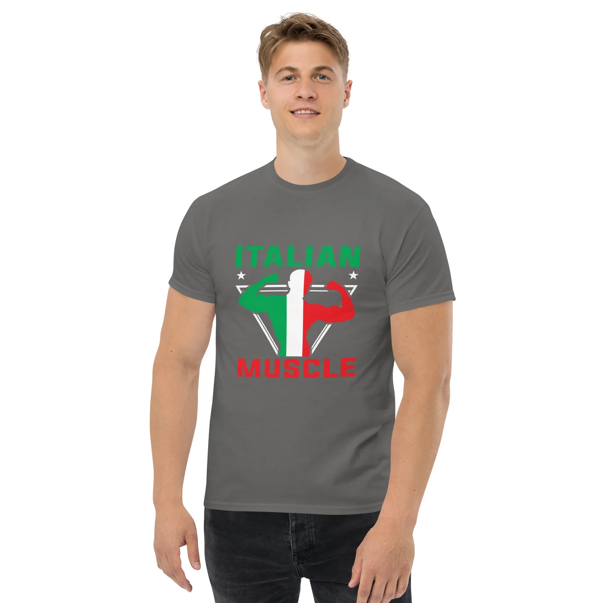 Italy Tshirt Mens Classic Style / Muscle Tshirt