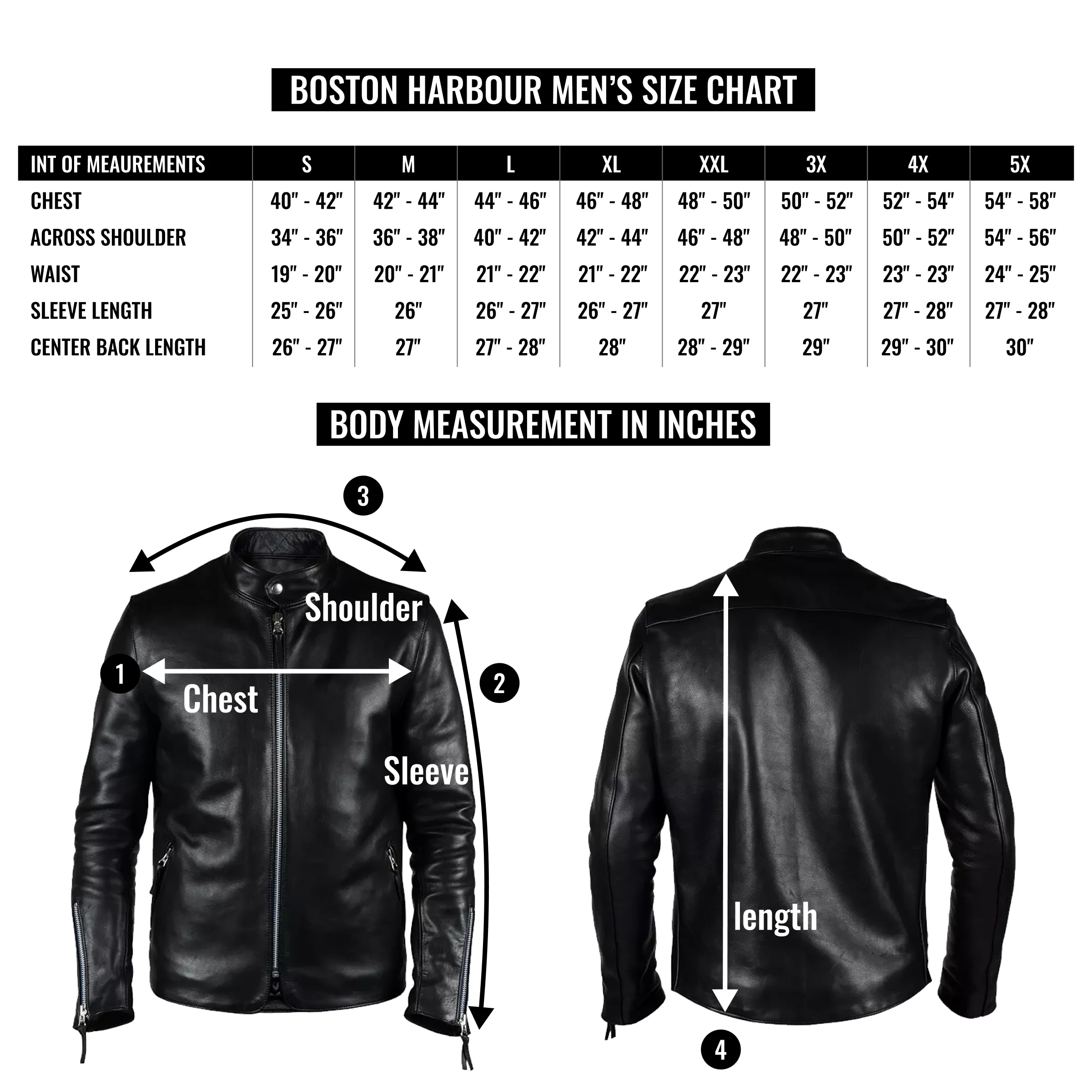 John Biker Black Leather Jacket