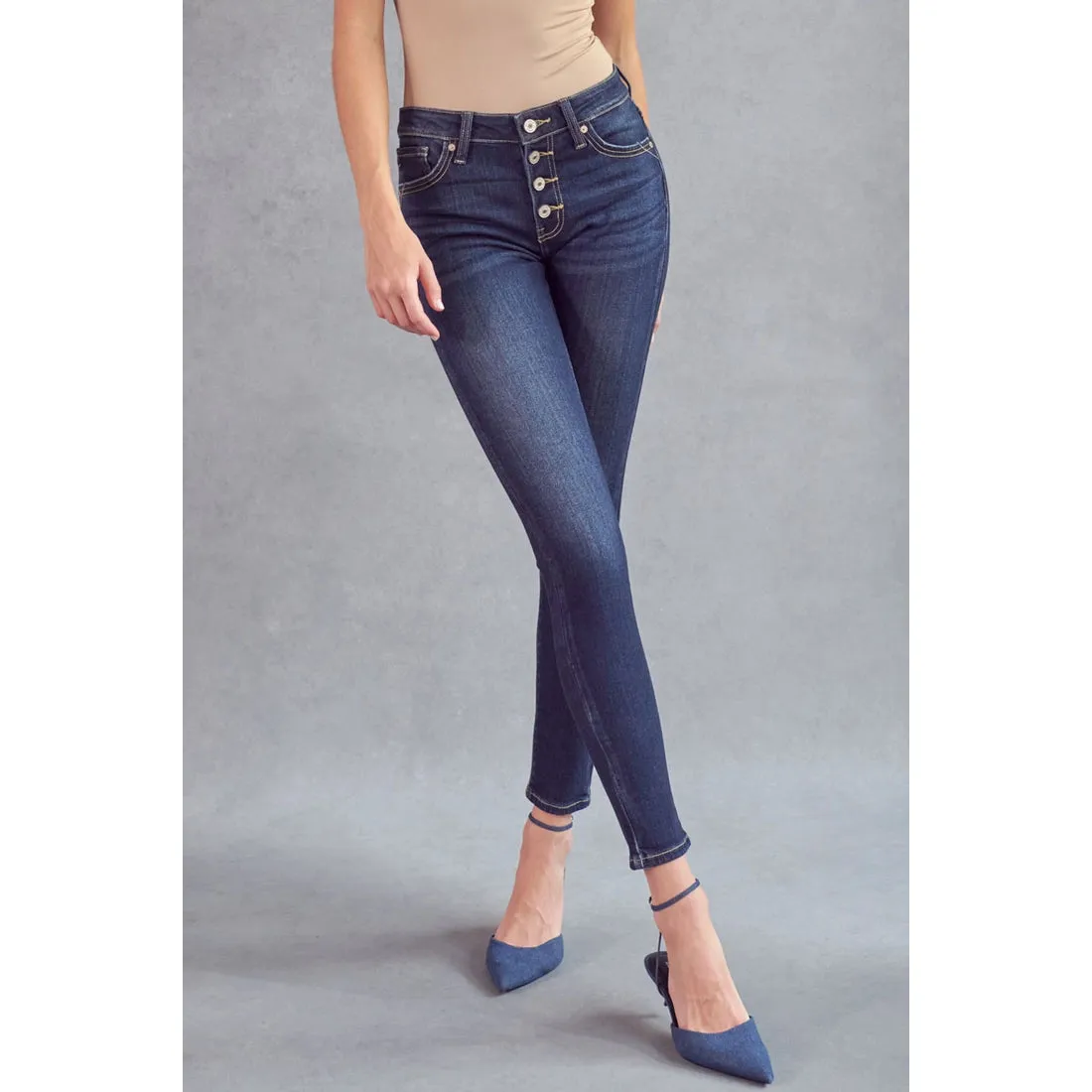 KanCan Midrise Super Skinny Jeans