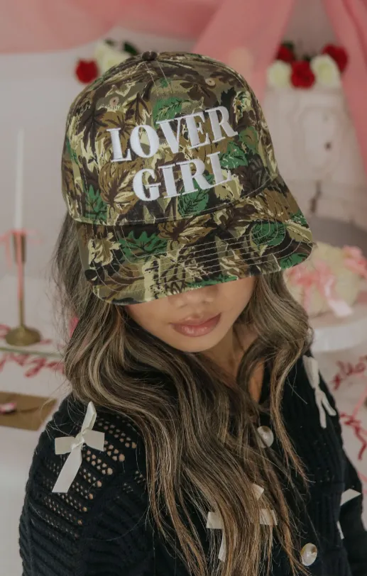 Lover Girl Camo Trucker Hat