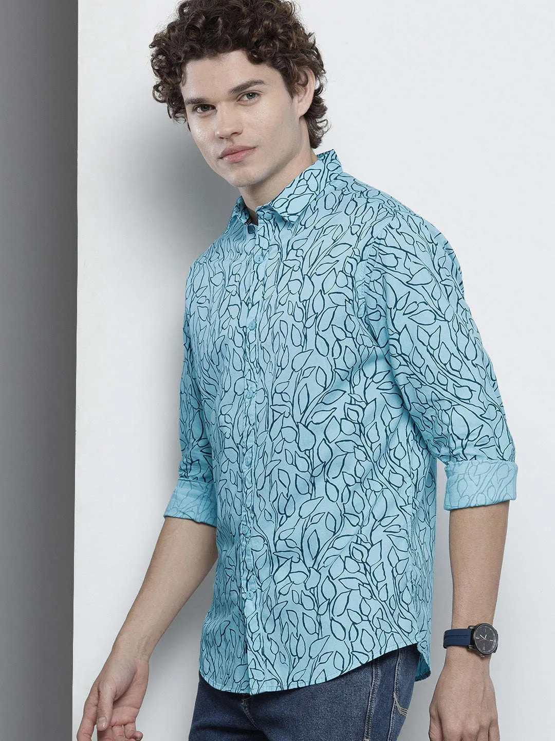 Men Abstract Printed Shirt