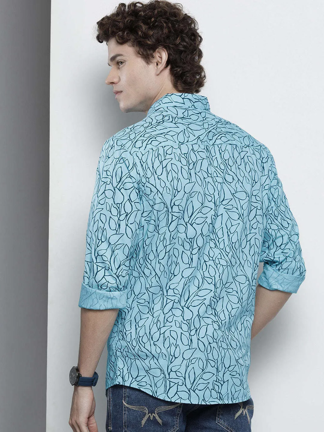 Men Abstract Printed Shirt