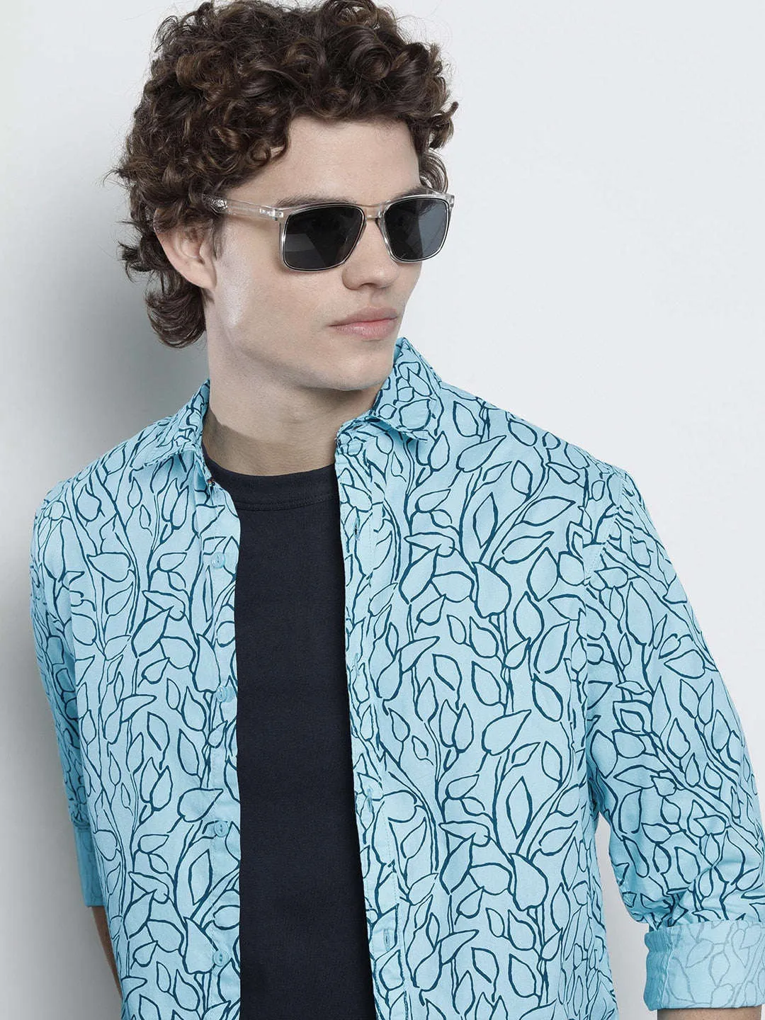 Men Abstract Printed Shirt