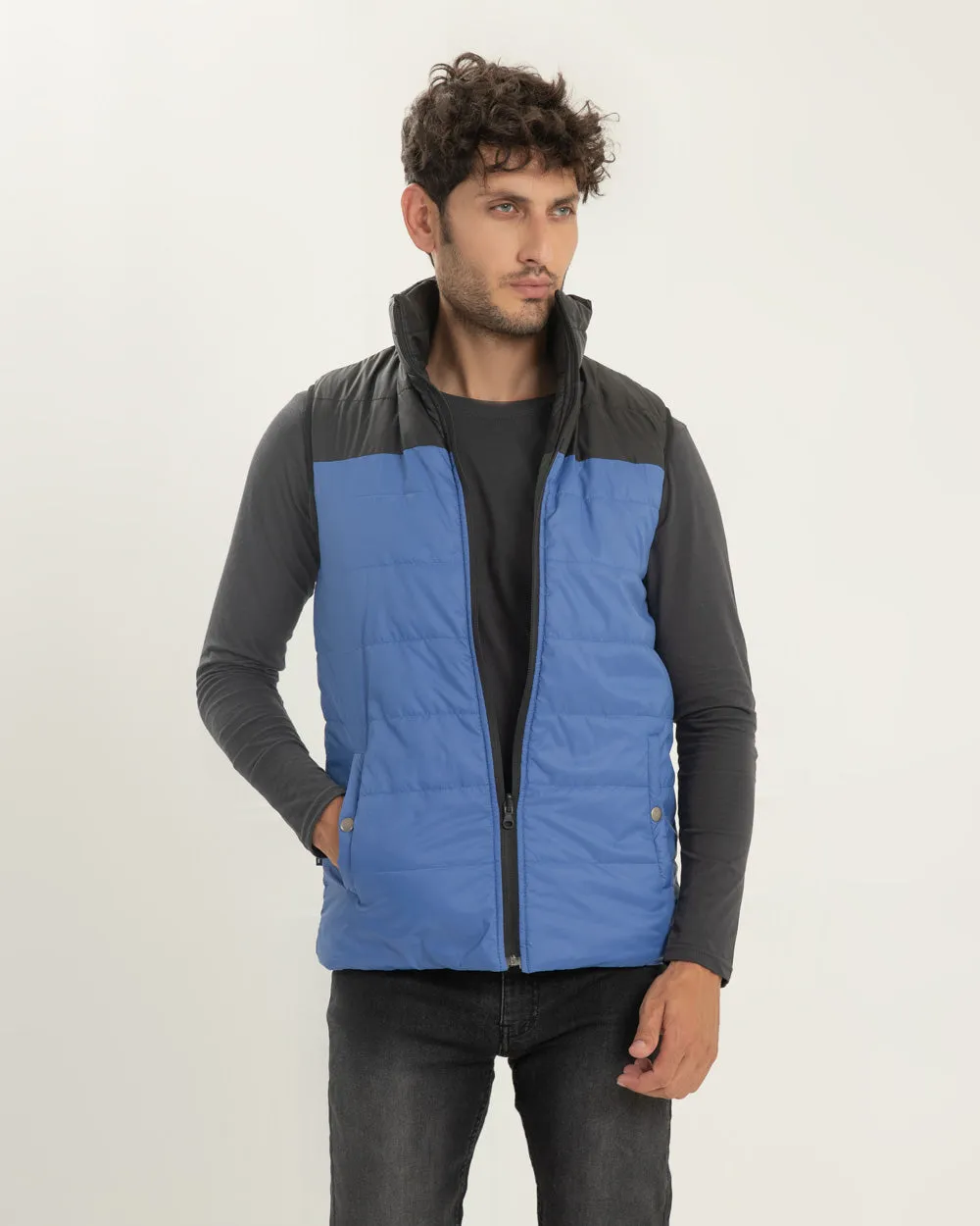 Men's S/L Revesible Puffer Jacket