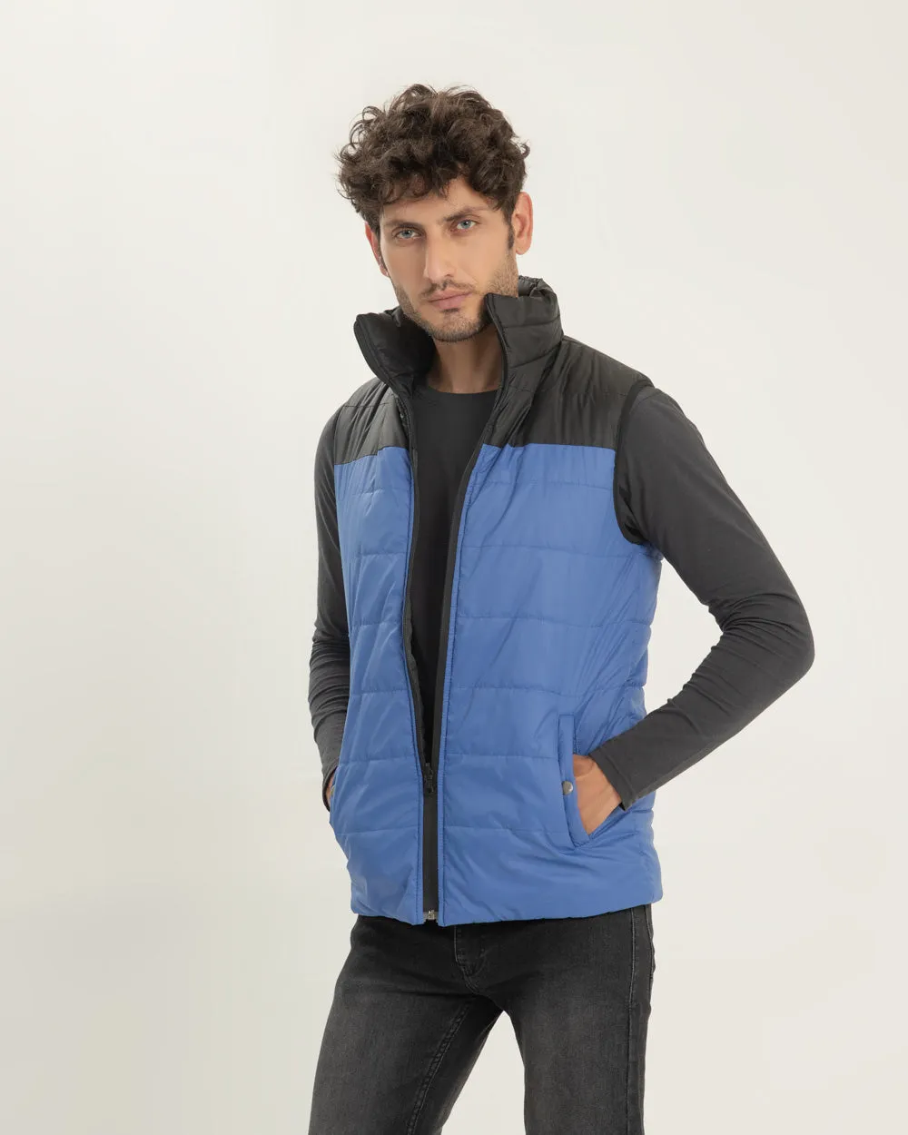 Men's S/L Revesible Puffer Jacket