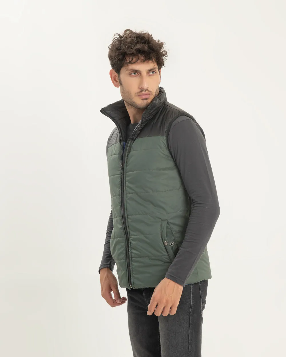 Men's S/L Revesible Puffer Jacket