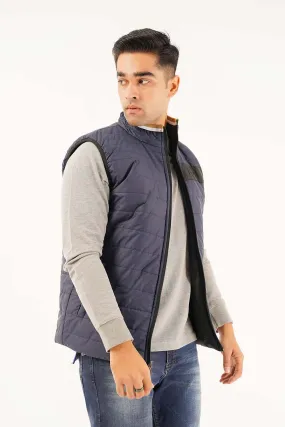 Men's Sleeveless Reversible Puffer Jacket