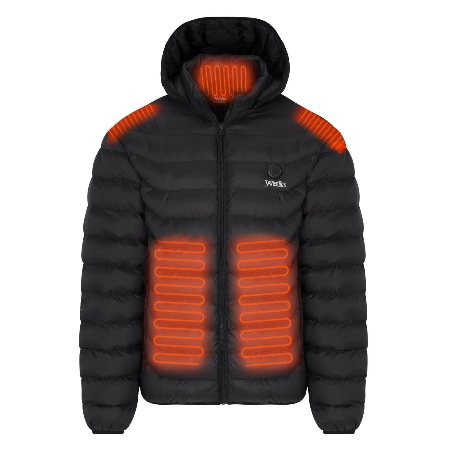 Men's upgraded heated jacket 7.4V