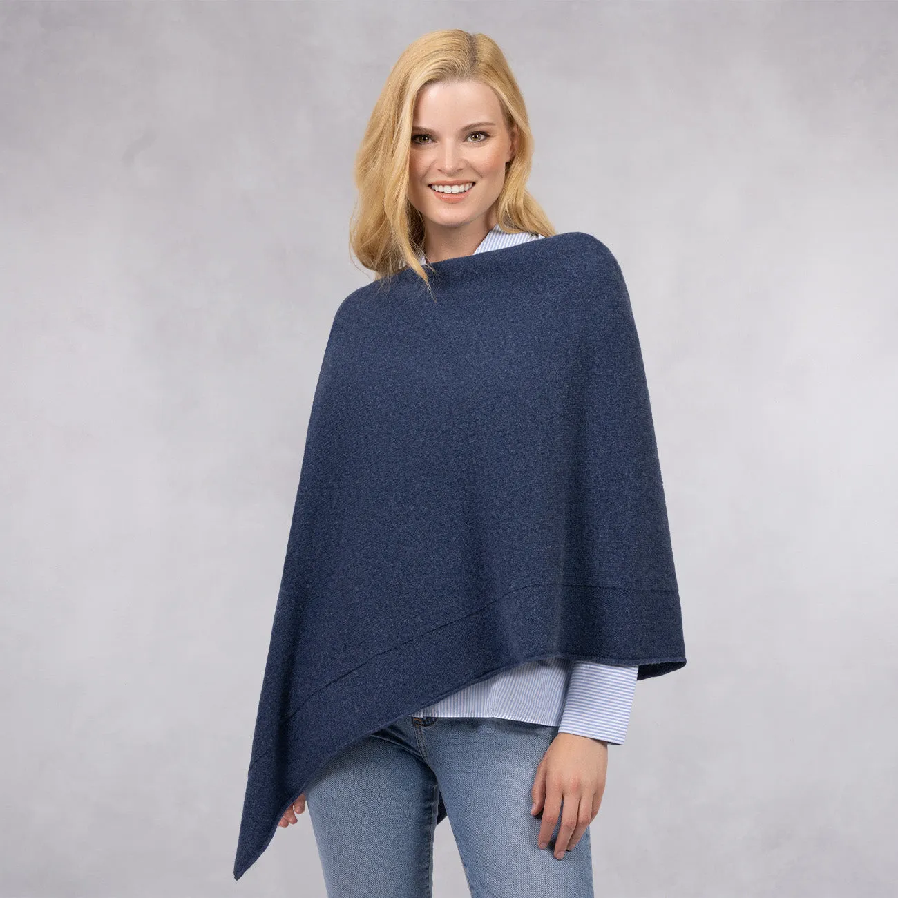 Merino Lambswool Poncho