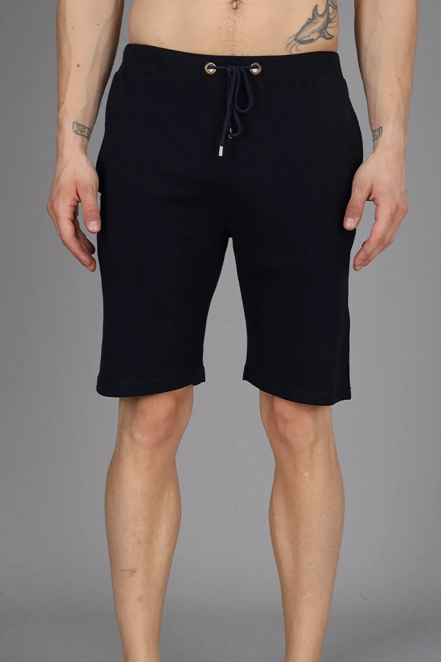 Midnight Blue - Terry Shorts