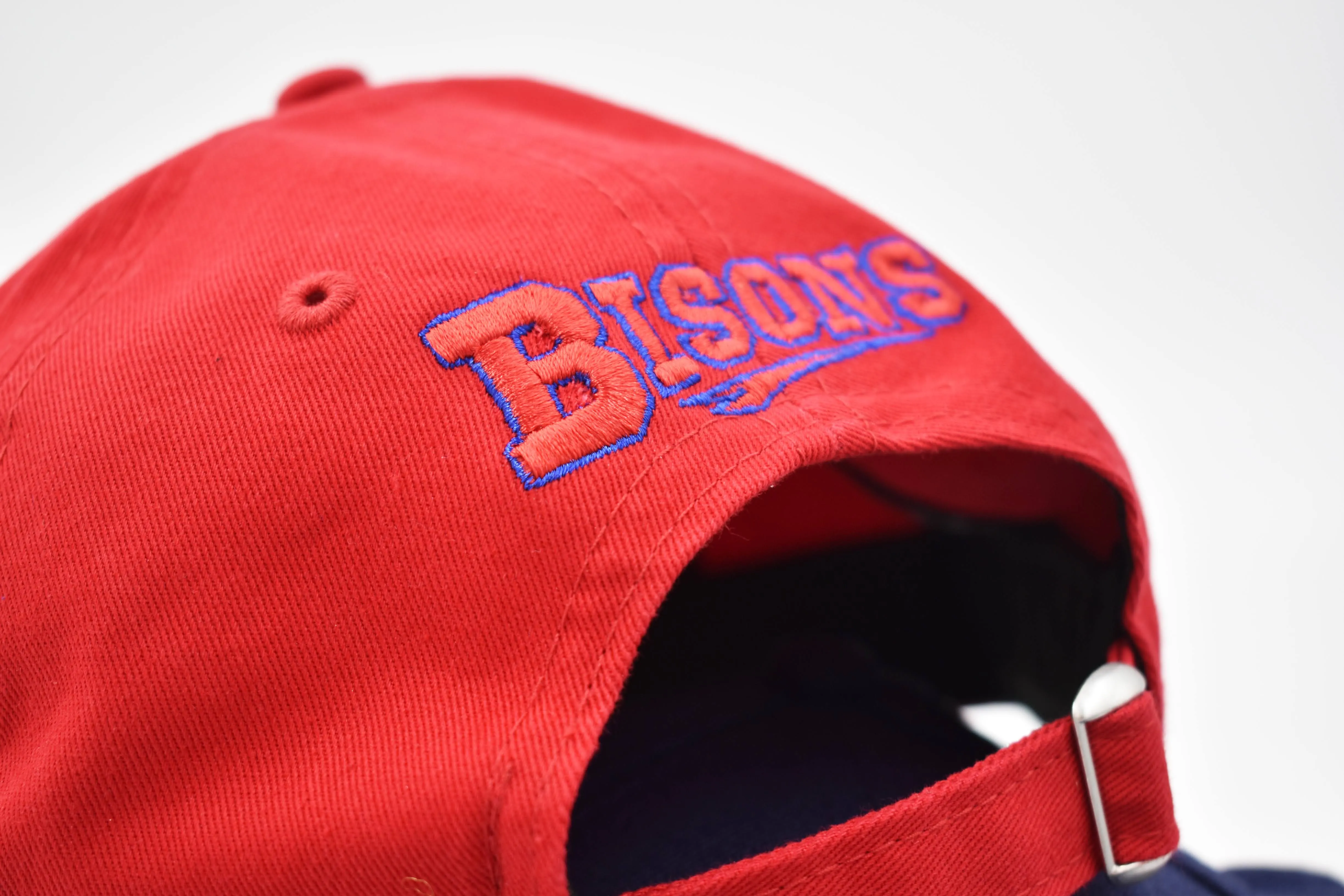 New Era Buffalo Bisons Red Adjustable Hat