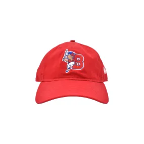 New Era Buffalo Bisons Red Adjustable Hat