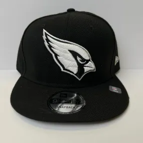 New Era Cardinals Black 9FIFTY Snapback Hat