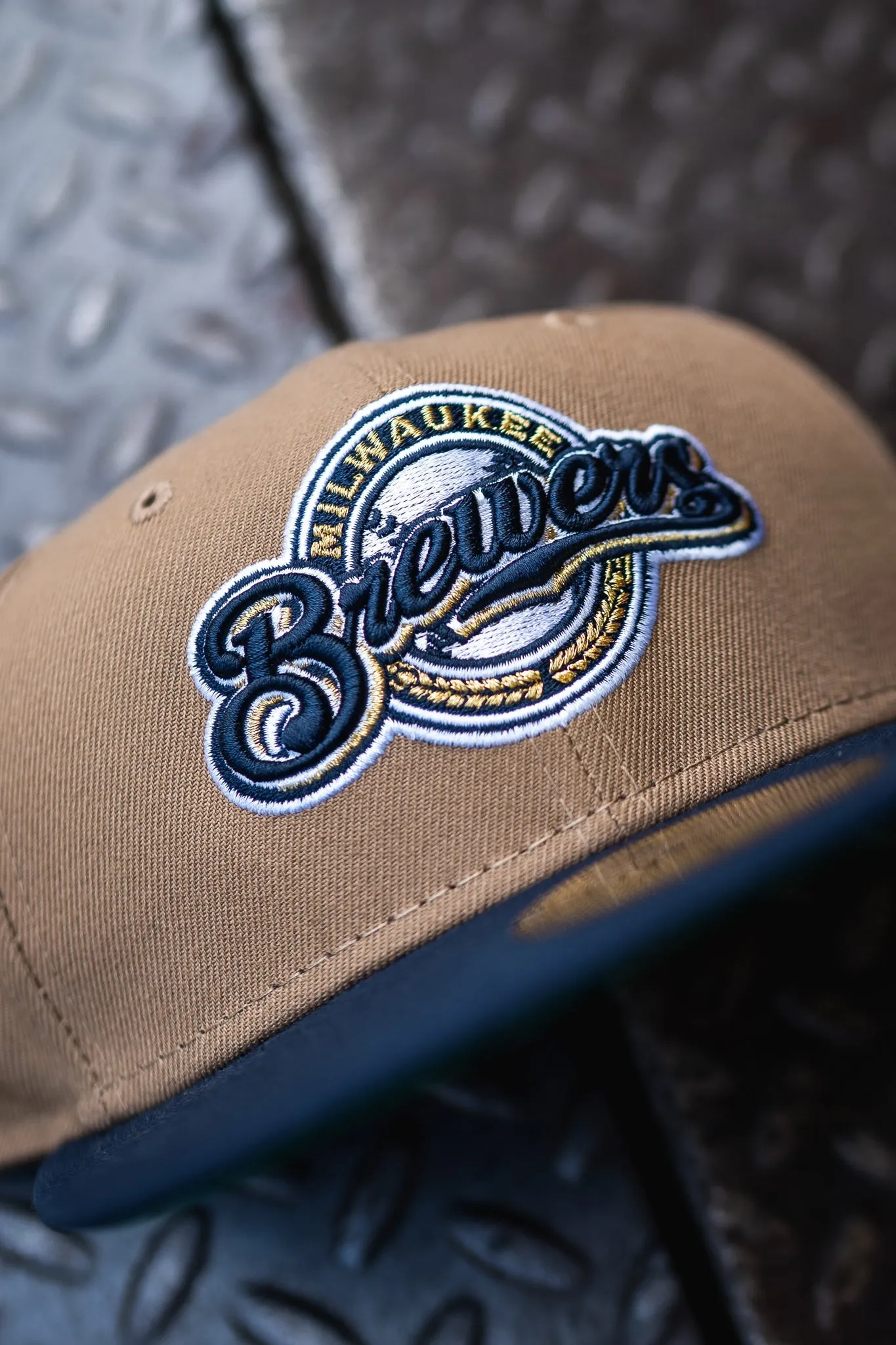 New Era Milwaukee Brewers 2002 ASG Green UV (Khaki/Navy)