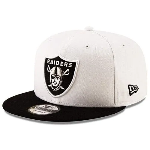 NEW ERA NFL Las Vegas Raider 2TONE 9FIFTY Mens Snapback Hat