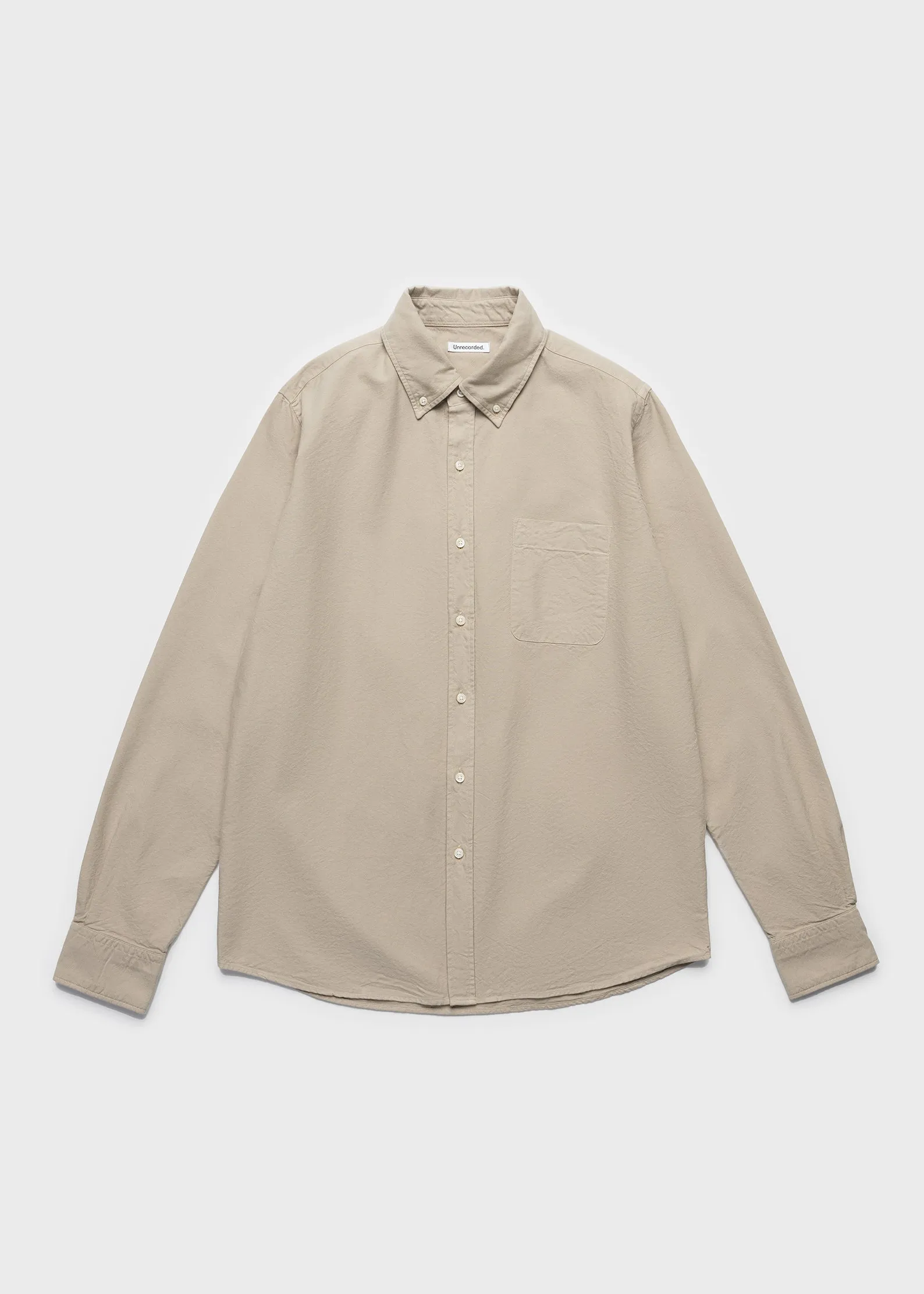 Oxford Shirt - Sand