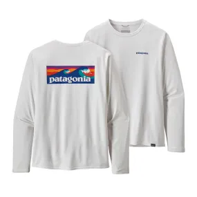 Patagonia Men's Long Sleeve Capilene Cool Daily Graphic Shirt - Waters