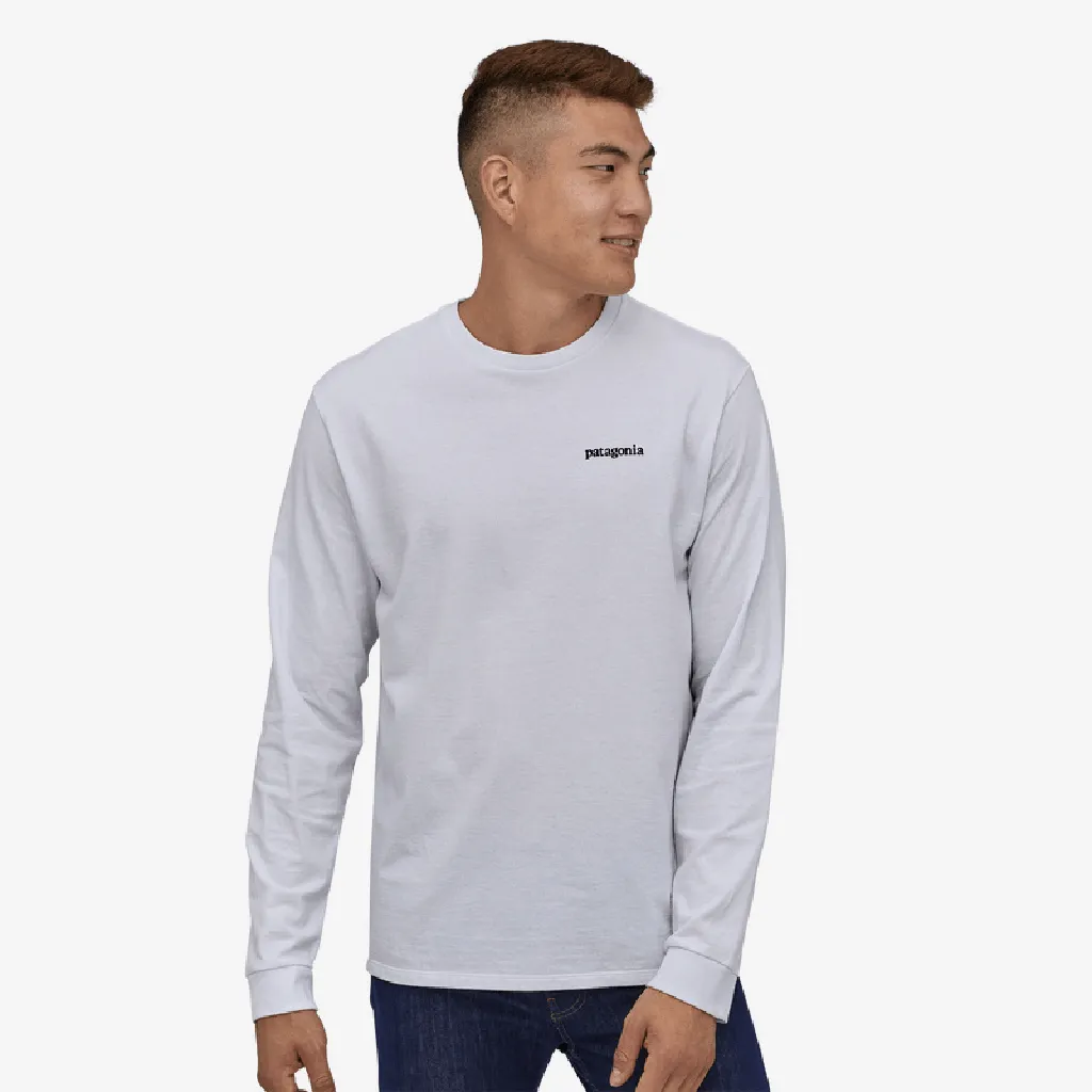 Patagonia Men's Long Sleeve Line Logo Ridge Responsibili-Tee