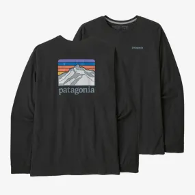 Patagonia Men's Long Sleeve Line Logo Ridge Responsibili-Tee