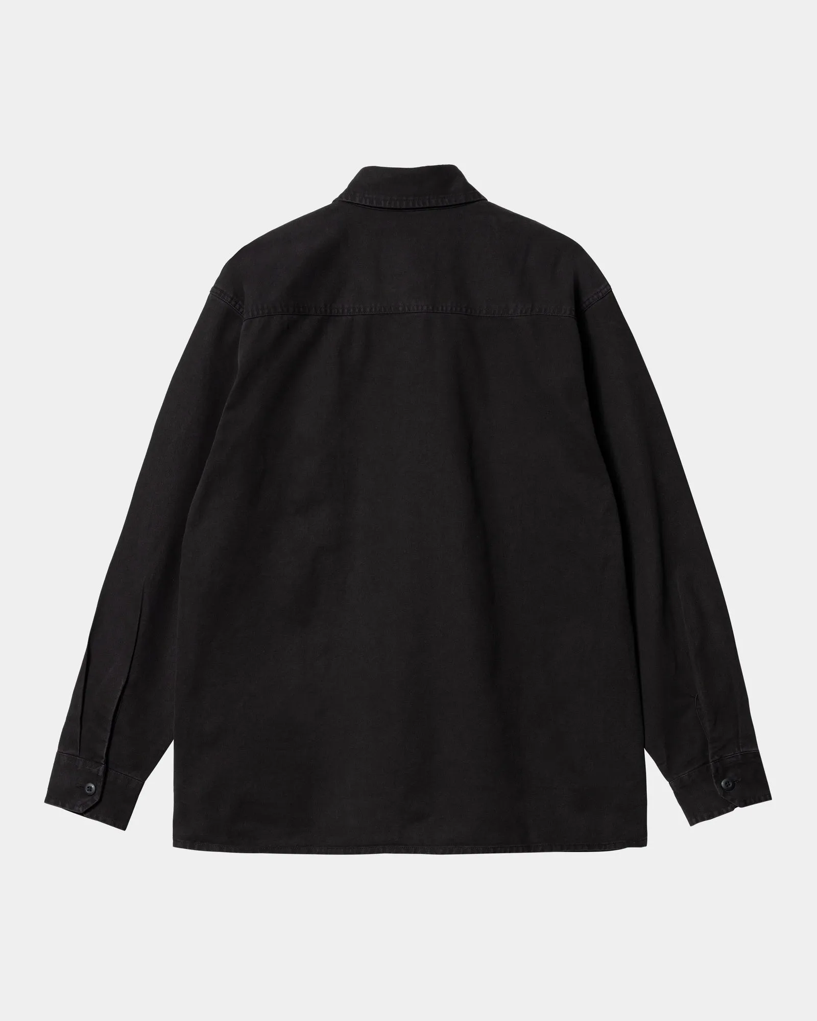 Reno Shirt Jacket | Black (garment dyed)