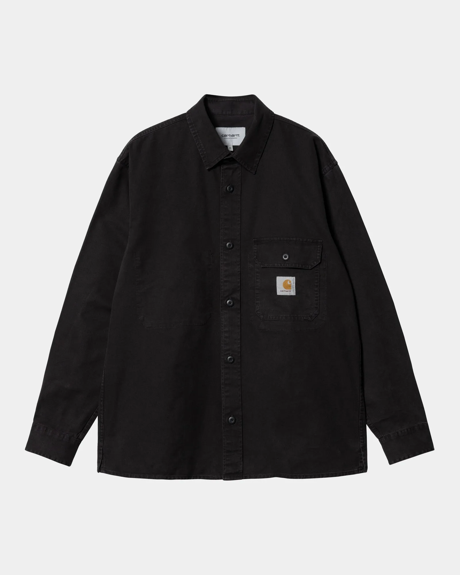 Reno Shirt Jacket | Black (garment dyed)