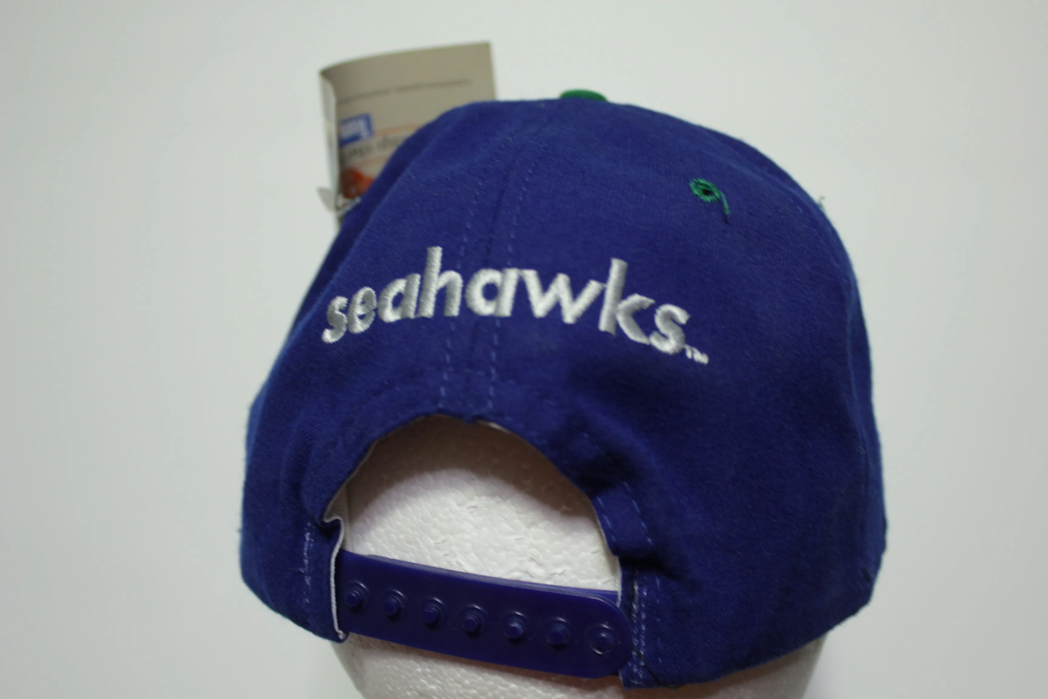 Seattle Seahawks New Era Classic Team Collection Vintage 90's Trucker Snapback Adjustable Hat